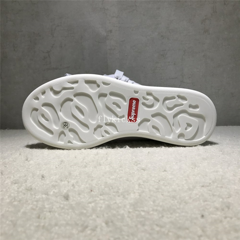 LVS X Supreme White Sport Sneaker